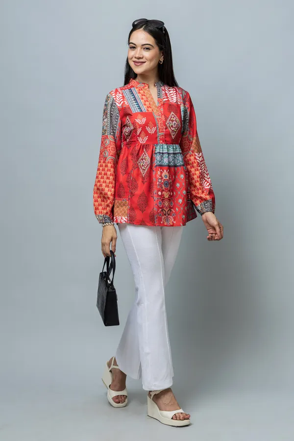 Cinched_Waist_Rayon_Top