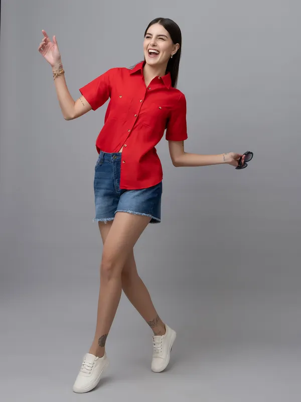 Casual_Linen_Half_Sleeves_Shirt