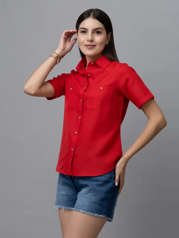 Casual_Linen_Half_Sleeves_Shirt