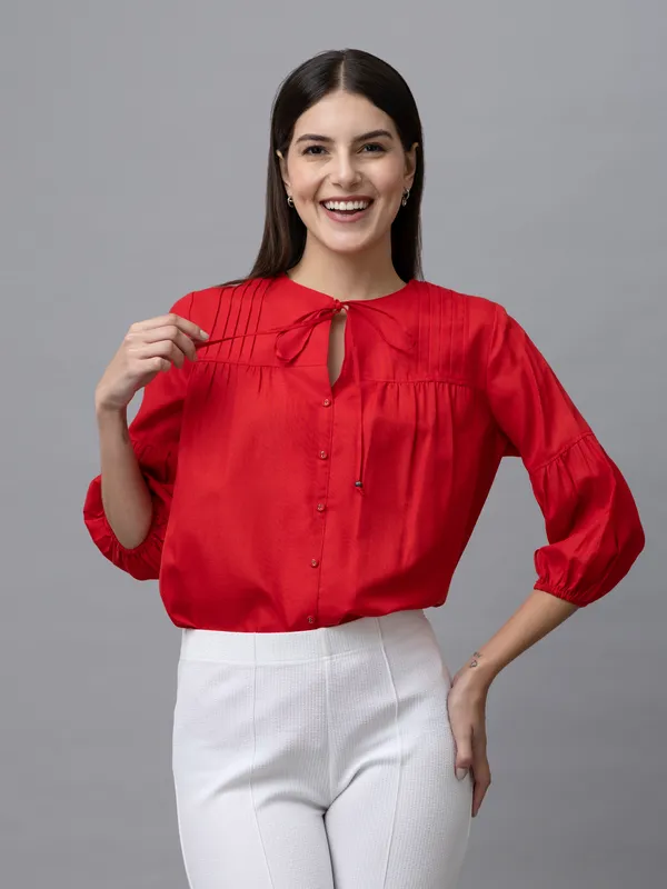 Casual_Linen_Pintuck_Top