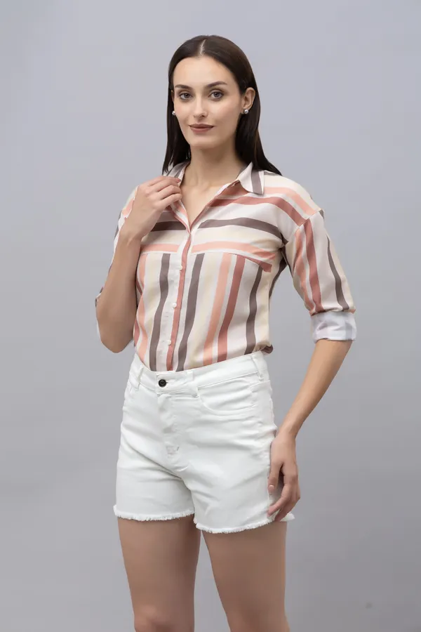 Multicolor_Linen_Blend_Striped_Full_Sleeve_Hip_Length_Shirt_For_Women