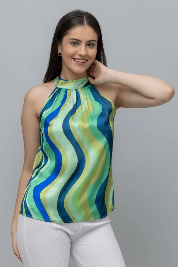 Purys_Casual_Satin_Top