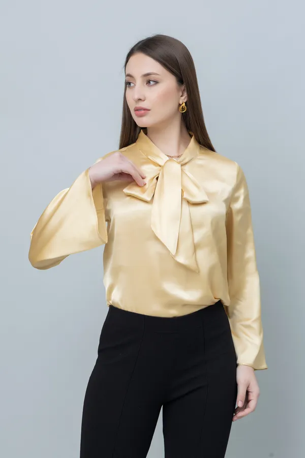Casual_Satin_Top_For_Women
