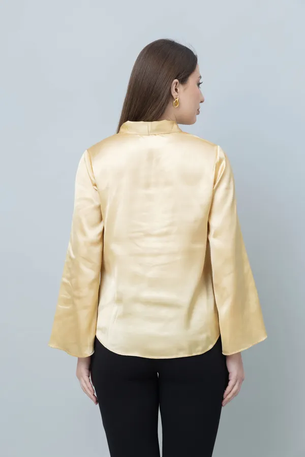 Casual_Satin_Top_For_Women