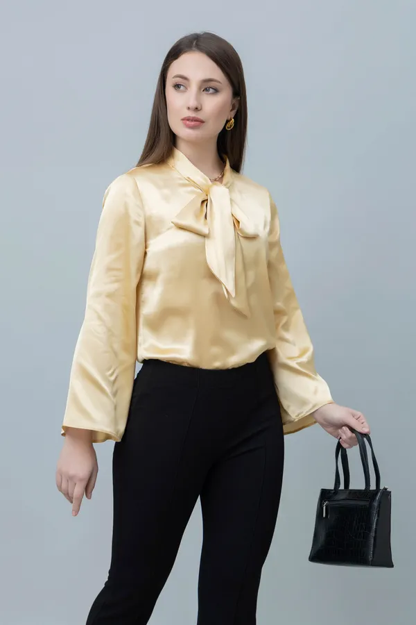 Casual_Satin_Top_For_Women