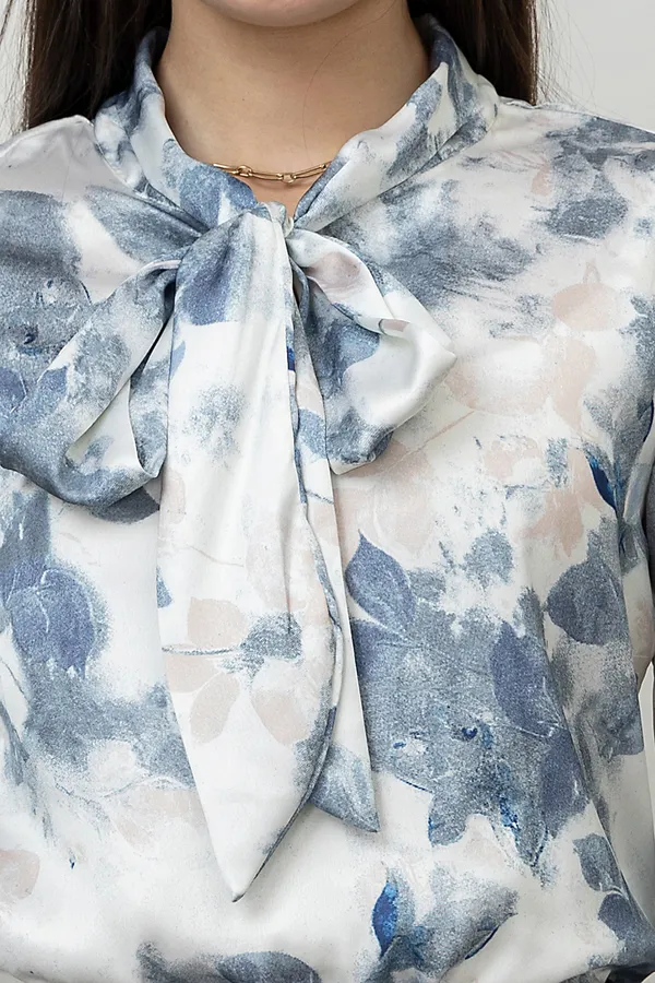 Tie-Up_Neck_Bell_Sleeves_Top
