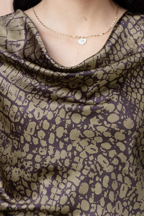Printed_Cowl_Neck_Satin_Top