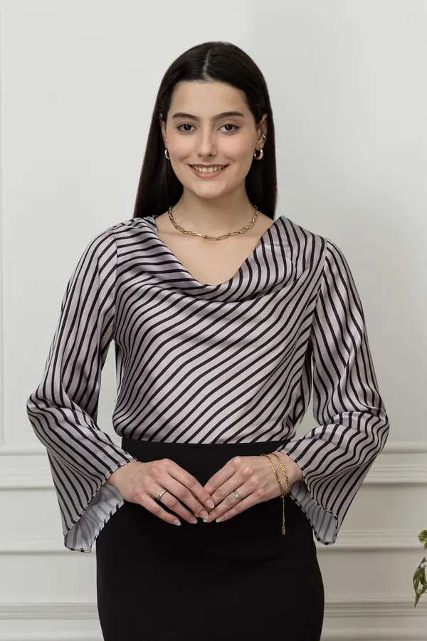 Striped_Cowl_Neck_Satin_Top