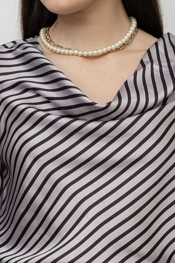 Striped_Cowl_Neck_Satin_Top