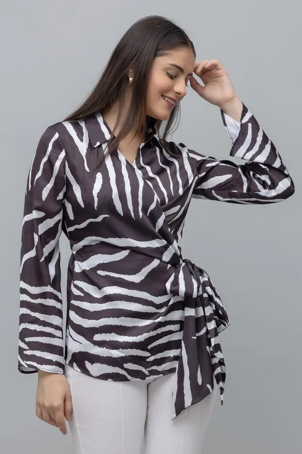 Satin_Wrap_Top_For_Women