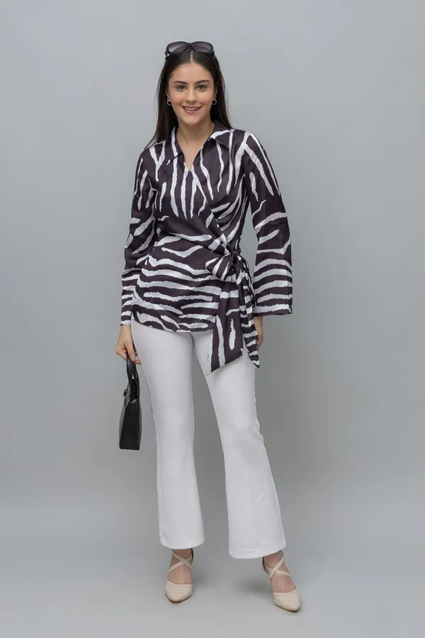 Satin_Wrap_Top_For_Women