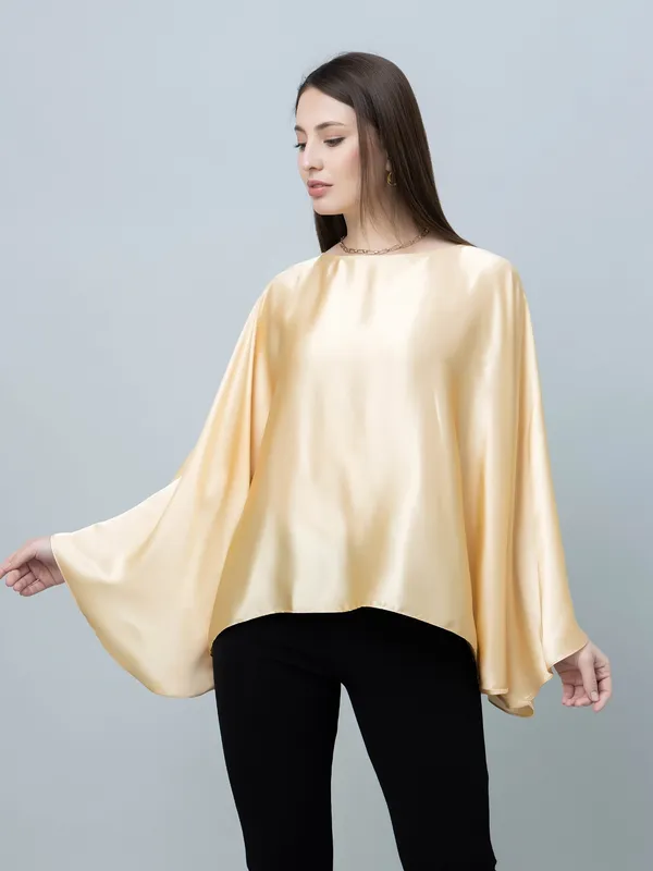 Batwing_Sleeves_Satin_Top