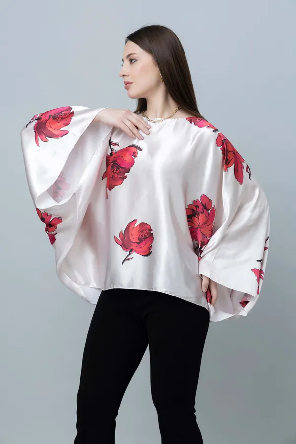 Batwing_Sleeves_Satin_Top