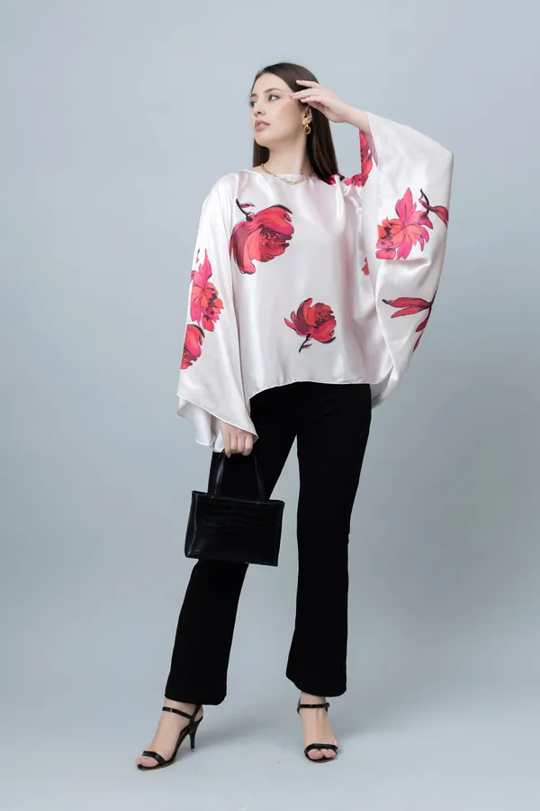 Batwing_Sleeves_Satin_Top