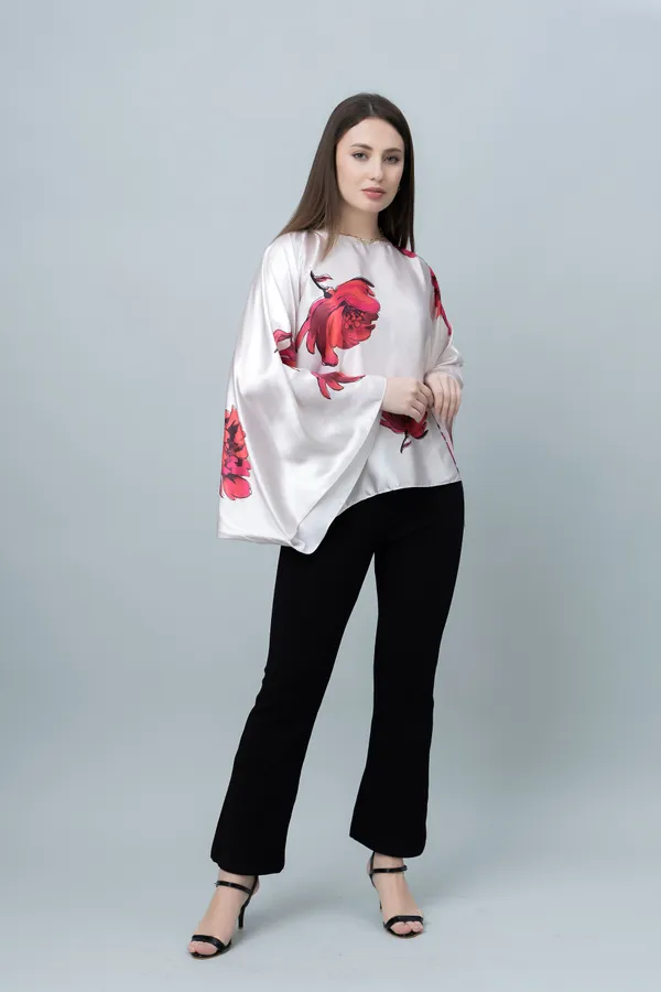 Batwing_Sleeves_Satin_Top