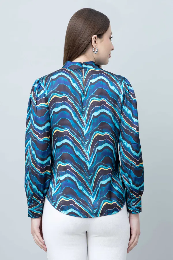 Abstract_Printed_Band_Neck_Top