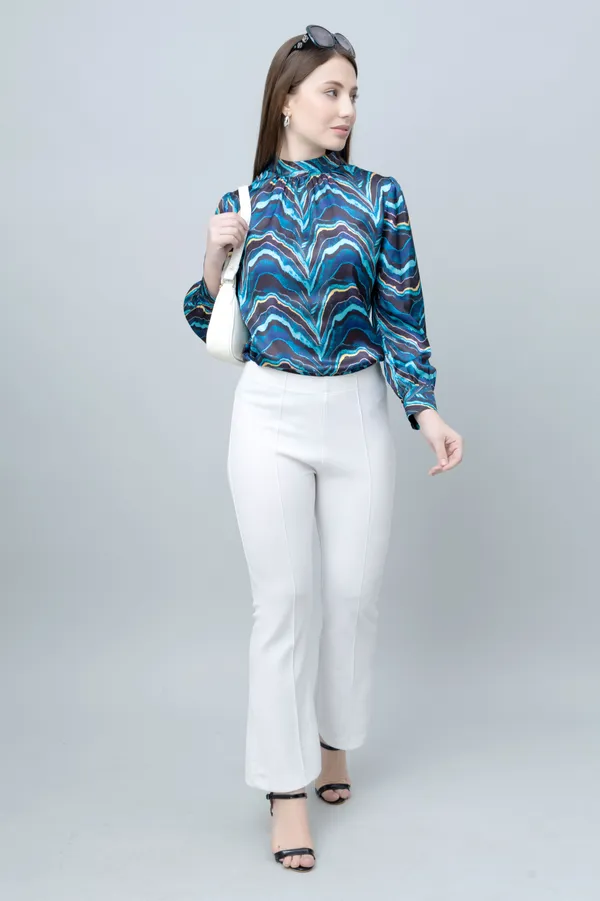 Abstract_Printed_Band_Neck_Top