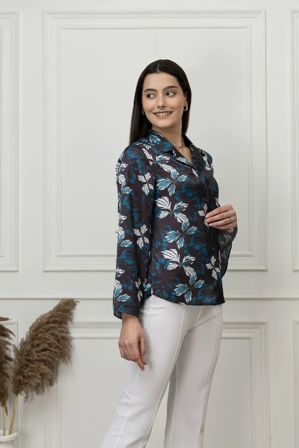 Slit_Sleeves_Satin_Shirt