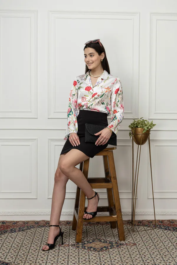 Slit_Sleeves_Satin_Shirt