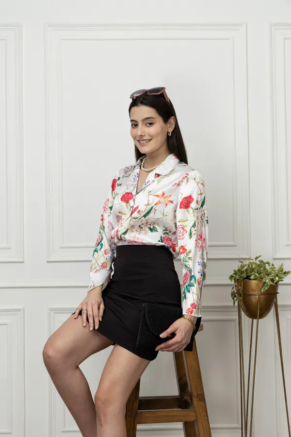 Slit_Sleeves_Satin_Shirt