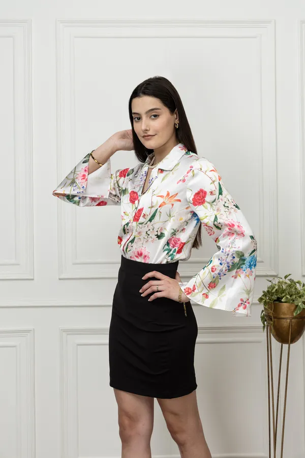 Slit_Sleeves_Satin_Shirt