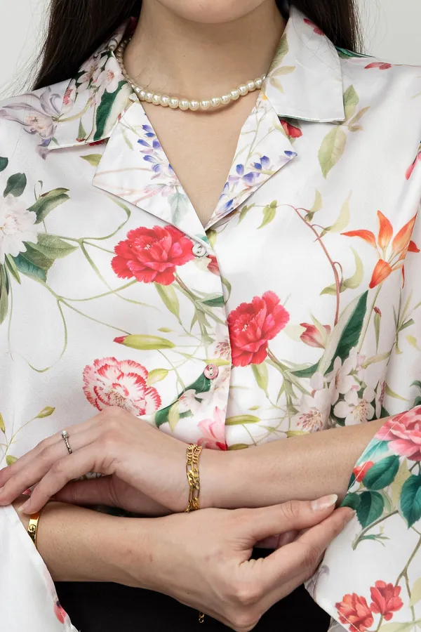Slit_Sleeves_Satin_Shirt