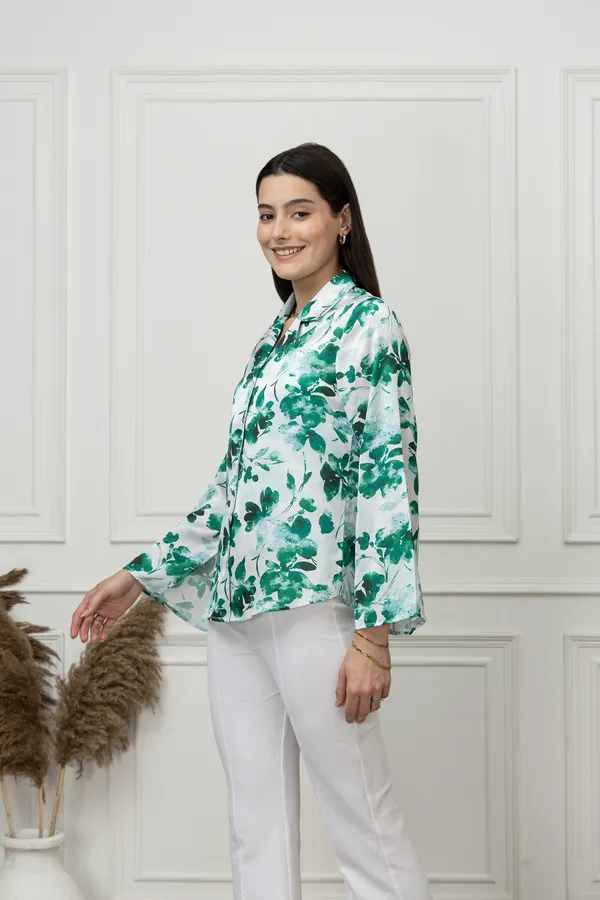 Slit_Sleeves_Satin_Shirt