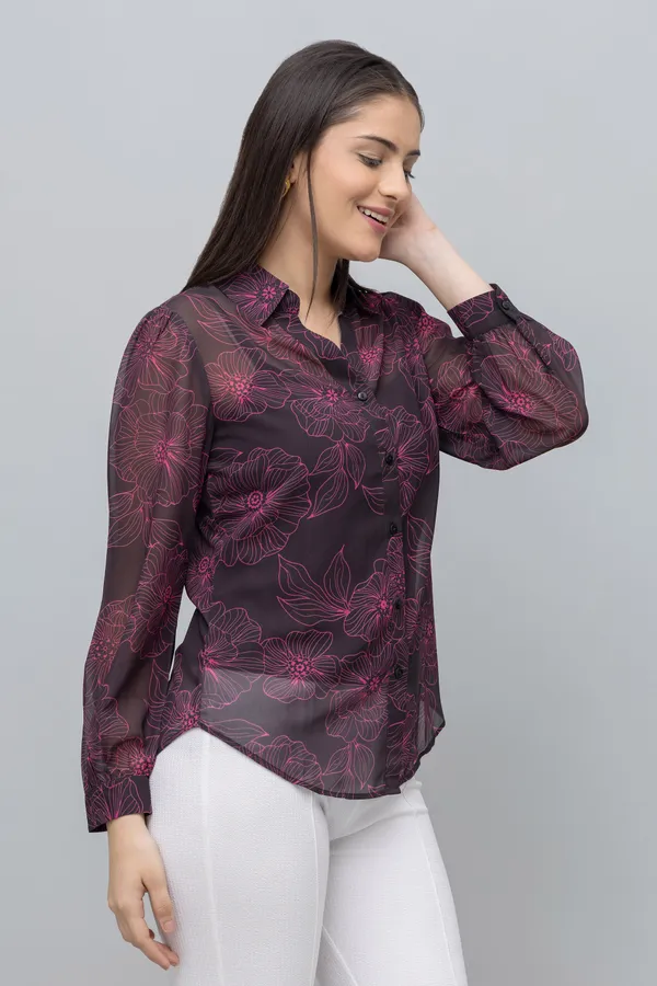 Floral_Print_Shirt_For_Women
