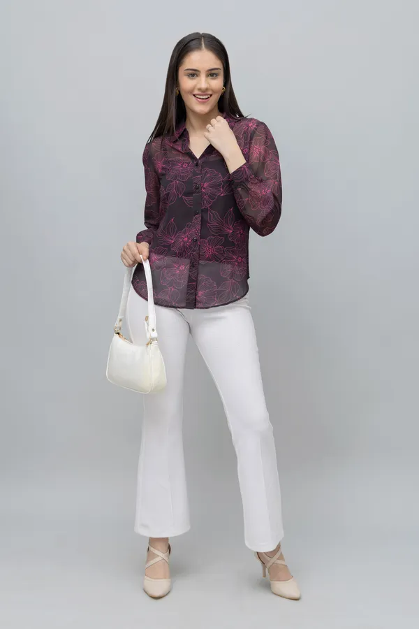 Floral_Print_Shirt_For_Women