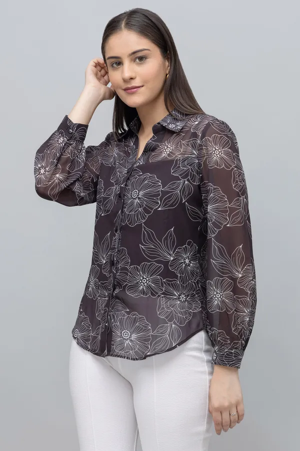 Floral_Print_Shirt_For_Women