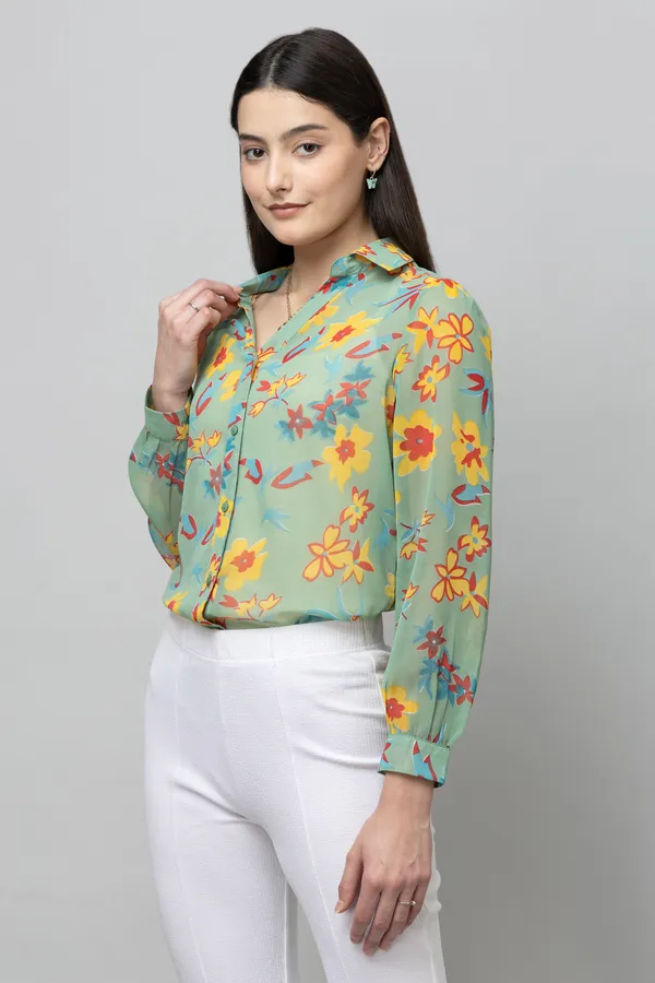 Floral_Printed_Regular_Shirt