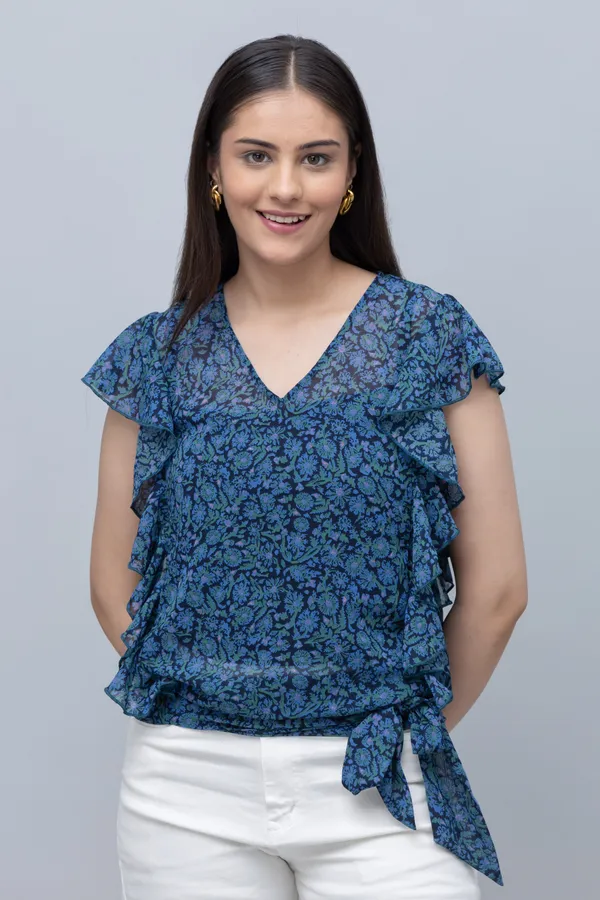 Floral_Print_Ruffle_Top