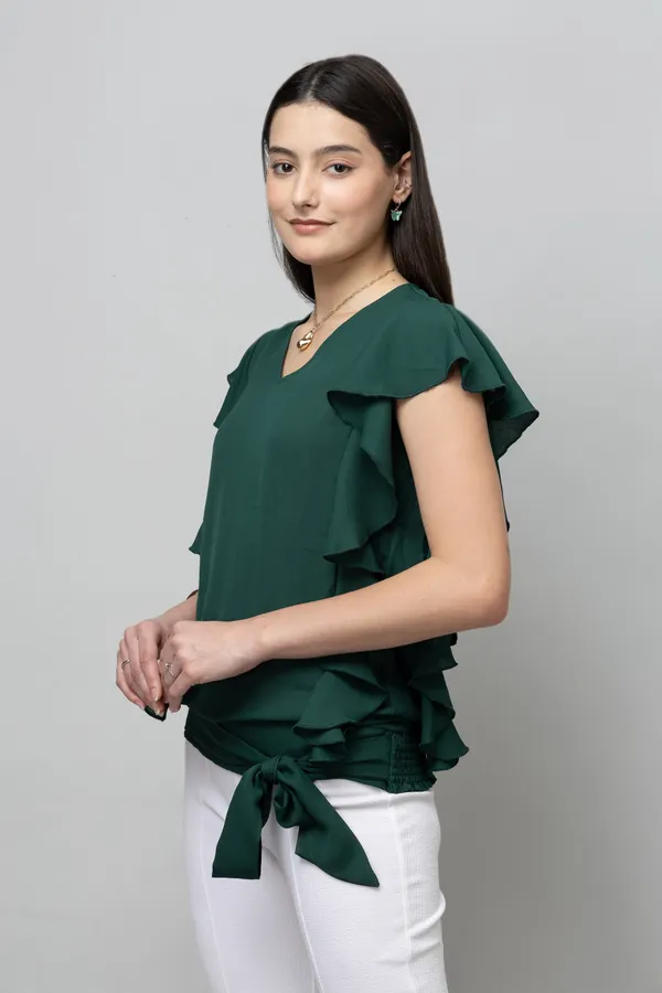 Ruffled_V-Neck_Top