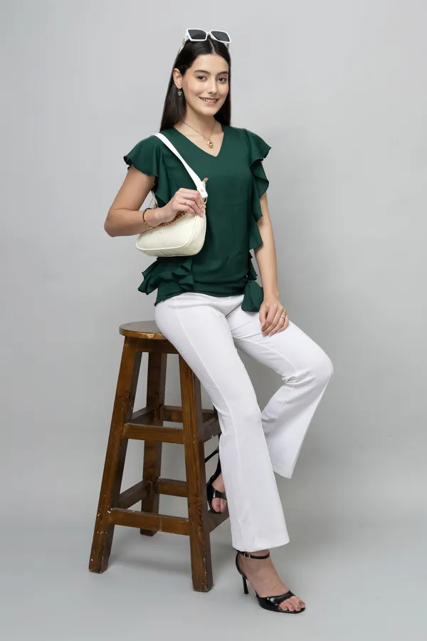 Ruffled_V-Neck_Top