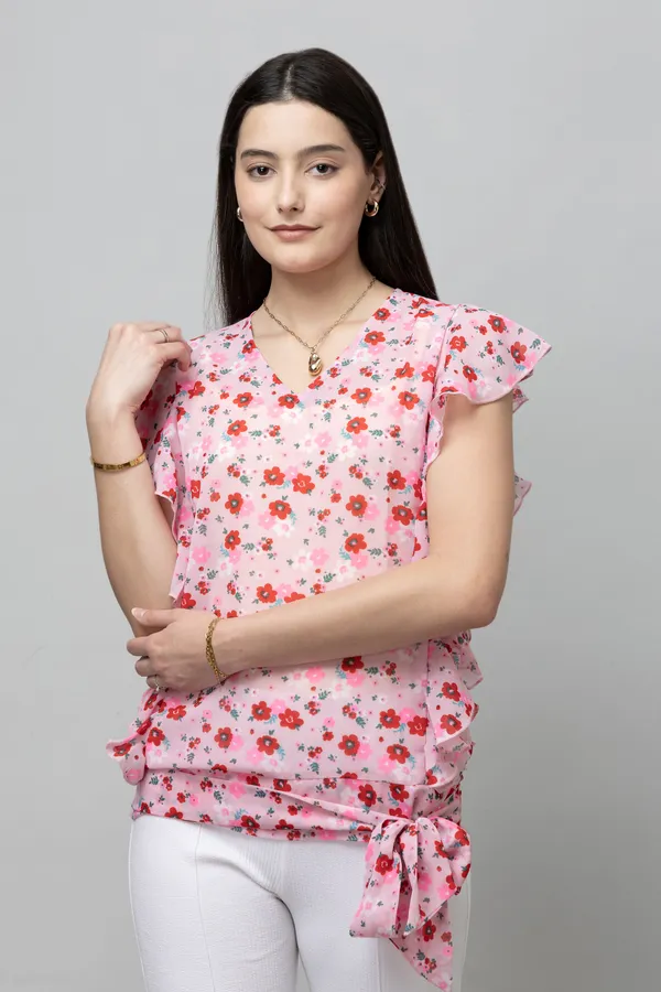Ruffled_V-Neck_Top