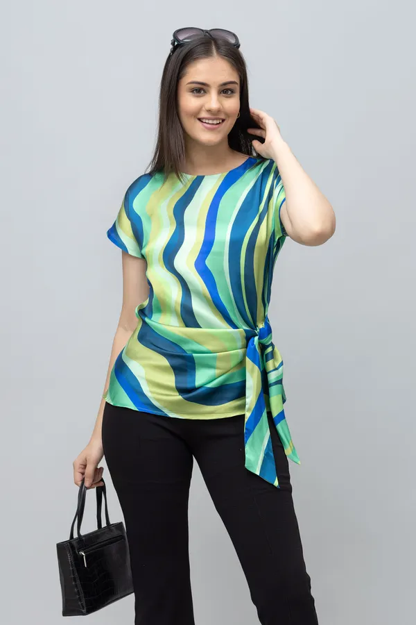 Blue_Abstract_Stripe_Print_Top
