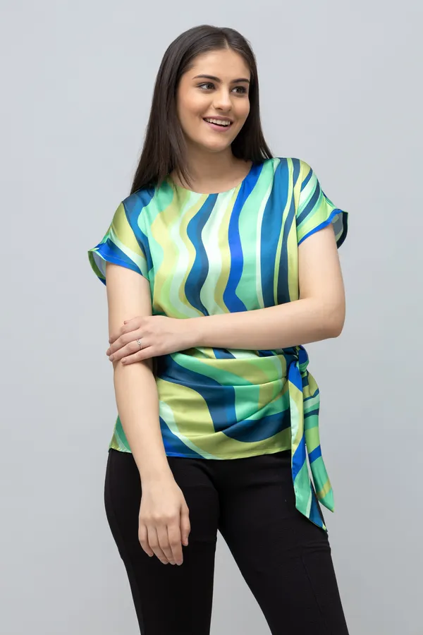 Blue_Abstract_Stripe_Print_Top