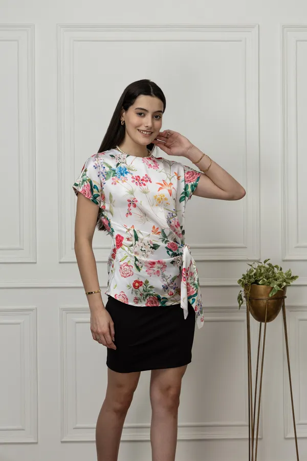 Front_Tie-Up_Satin_Top
