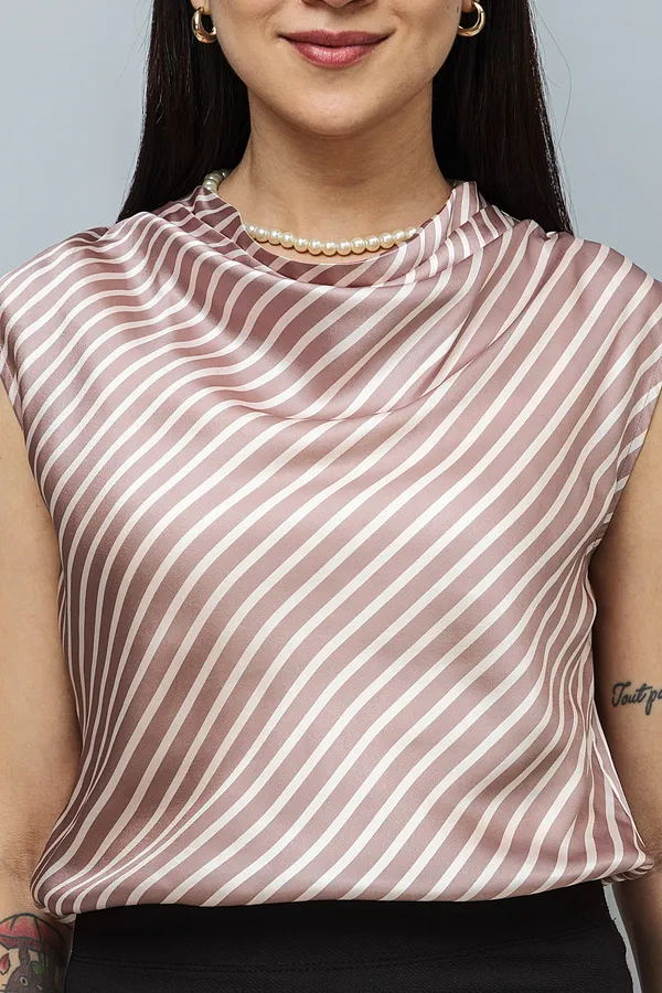 Cowl_Neck_Sleeveless_Satin_Top