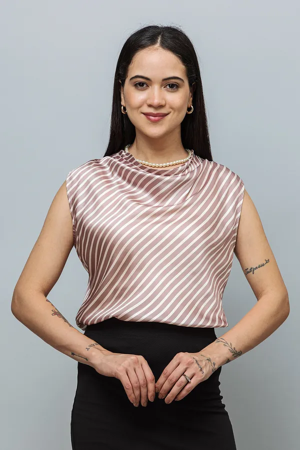Cowl_Neck_Sleeveless_Satin_Top