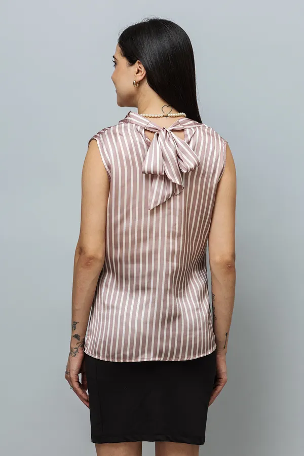 Cowl_Neck_Sleeveless_Satin_Top