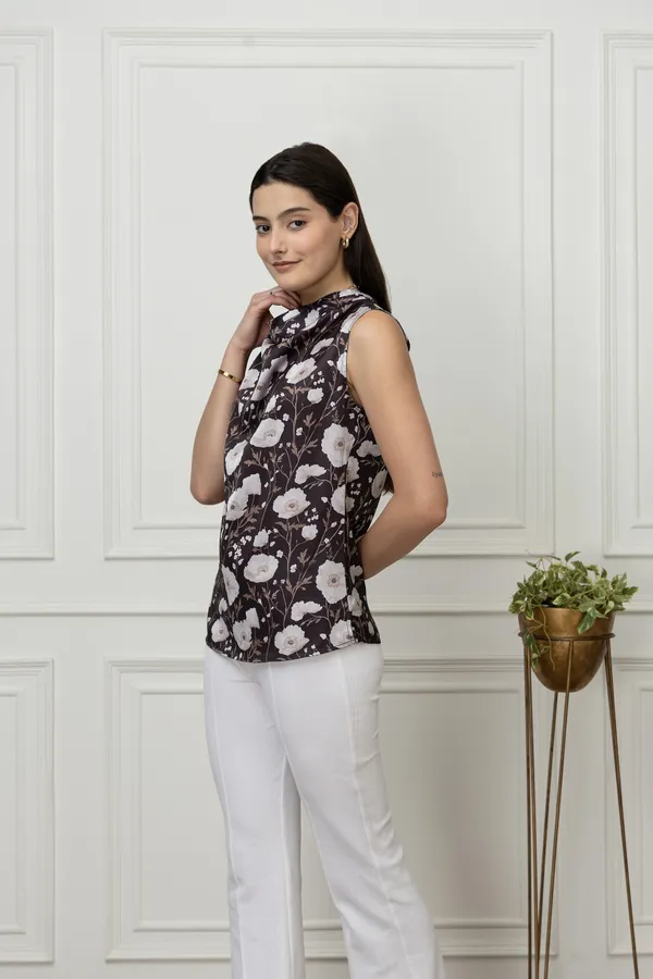 Floral_Cowl_Neck_Top