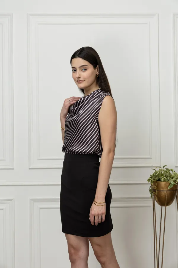 Striped_Satin_Cowl_Neck_Top