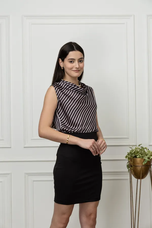 Striped_Satin_Cowl_Neck_Top