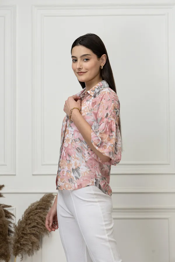 Baloon_Sleeves_Casual_Shirt