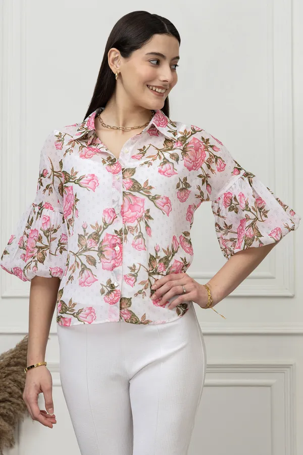 Baloon_Sleeves_Casual_Shirt