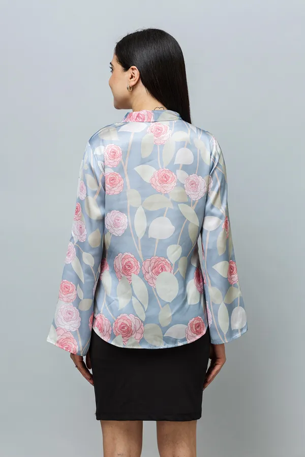 Tie-Up_Neck_Bell_Sleeves_Satin_Top
