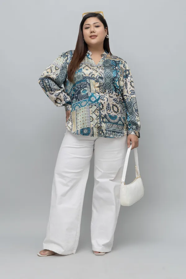 Women's_Plus_Size_Abstract_Print_Shirt