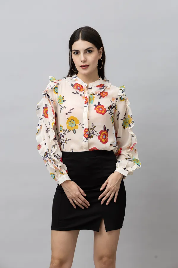 Ruffled_Shirt_For_Women