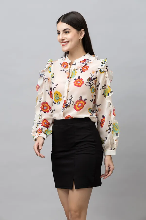 Ruffled_Shirt_For_Women